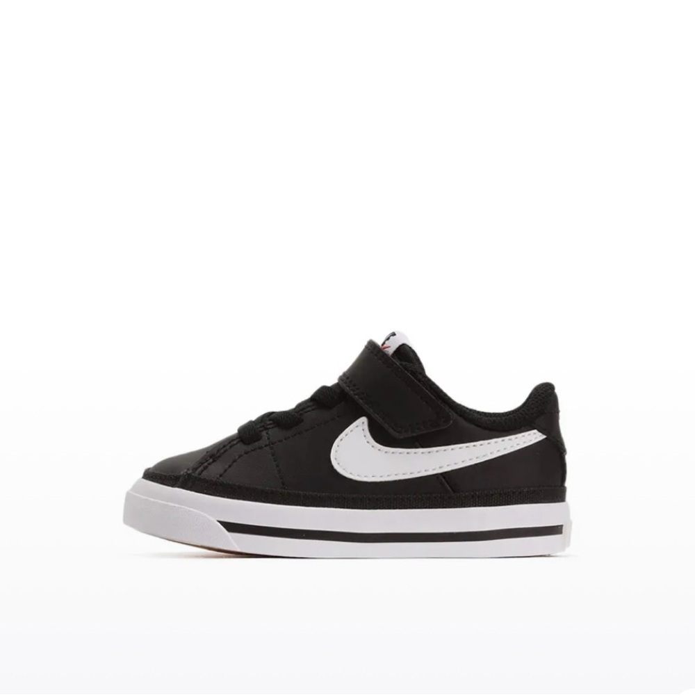 Nike Court Legacy Shoes  Black/White DA5382-002 Toddler Size Brand New